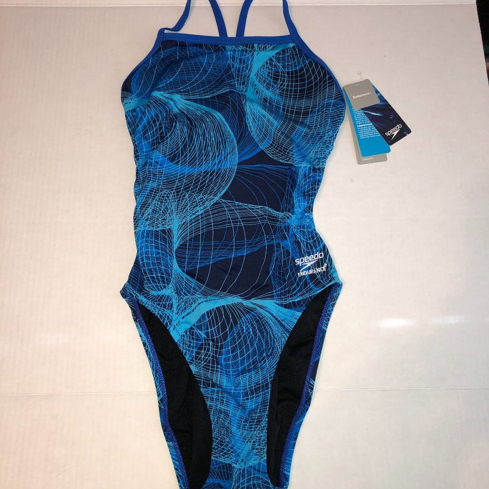 Speedo Blue Swimsuit